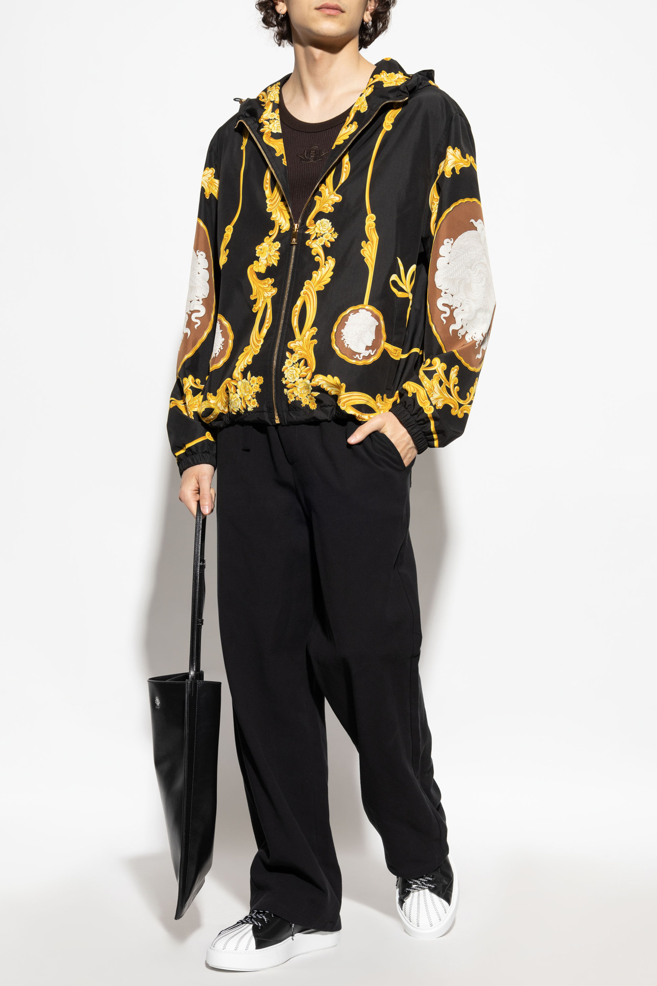 Versace Jacket with Medusa Cameo print | Men's Clothing | Vitkac Versace Jacket with Medusa Cameo print | Men's Clothing | Vitkac
